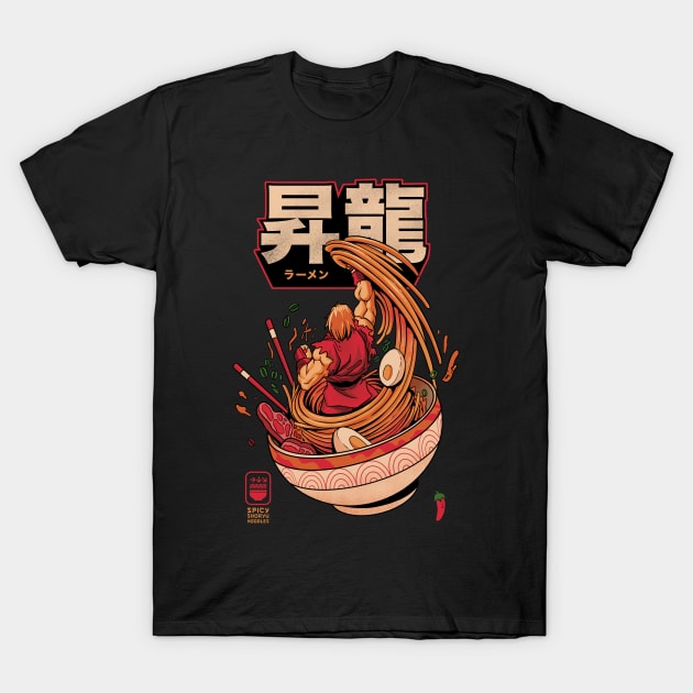 Spicy Shoryu Noodles T-Shirt by K2Gproject